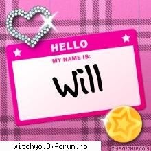 Will - Galerie(aici puneti tot ce e legat de Will) - ~~W.I.T.C.H.~~